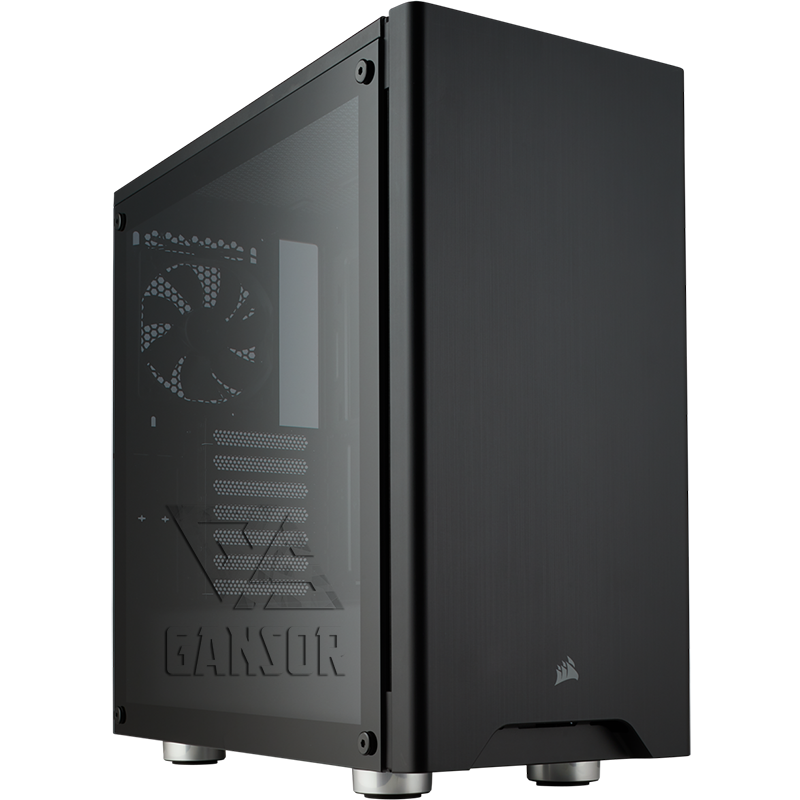 Компьютер GANSOR-2649765 AMD Ryzen 5 3400G 3.7 ГГц, X570, 32Гб 2666 МГц, HDD 500Гб, RX 580 8Гб (AMD Radeon), 700Вт, Midi-Tower (Серия ADVANCED)