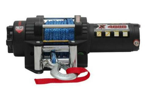 Master Winch Лебедка MW X4000S (12В) с синтетическим тросом