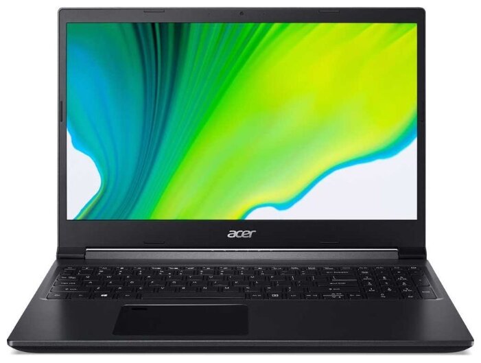 Ноутбук Acer Aspire 7 A715-75G-74Z8 (Intel Core i7 9750H 2600MHz/15.6quot;/1920x1080/8GB/256GB SSD/DVD нет/NVIDIA GeForce GTX 1650 Ti 4GB/Wi-Fi/Bluetooth/Endless OS)