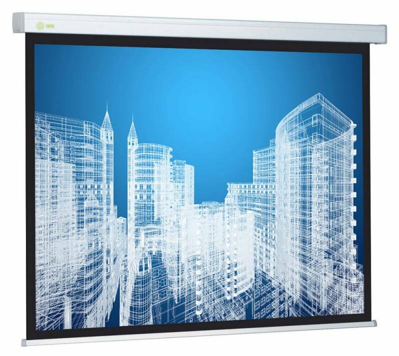 Экран Cactus 187×332см Wallscreen CS-PSW-187×332 16: 9 настенно-потолочный рулонный белый