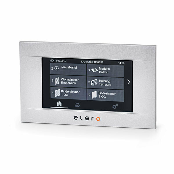 Elero MultiTec Touch-868 in silver