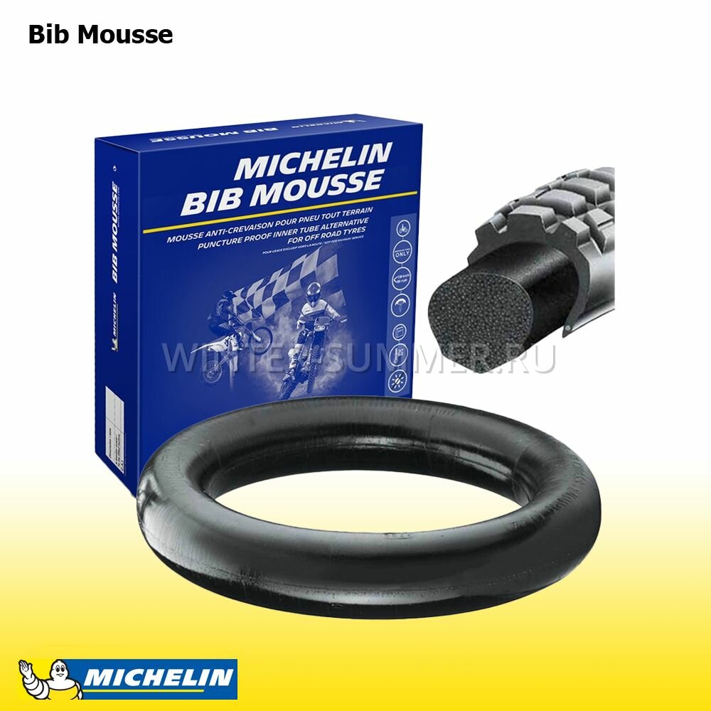 Камера для мотошин Michelin Bib Mousse CROSS М-22 R19 (057334)
