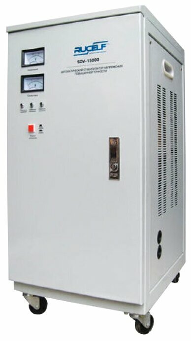 Стабилизатор напряжения однофазный RUCELF SDV-15000 (13 кВт)