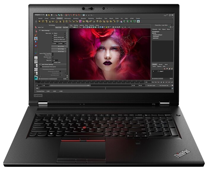 Ноутбук Lenovo ThinkPad P72 (Intel Xeon E-2186M 2900MHz/17.3quot;/3840x2160/32GB/1024GB SSD/DVD нет/NVIDIA Quadro P5200 16GB/Wi-Fi/Bluetooth/Windows 10 Pro)