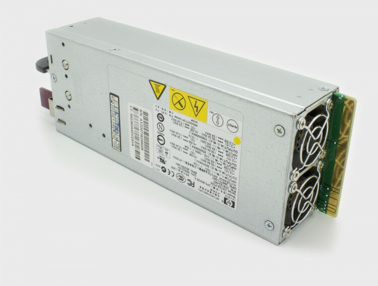 592267-001 Блок питания HP 595 Вт, DC для StorageWorks MSA2000 G3 P2000 Modular Smart Array