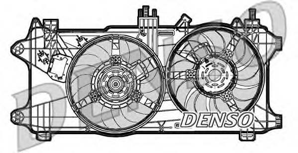 Вентилятор радиатора Denso DER09027