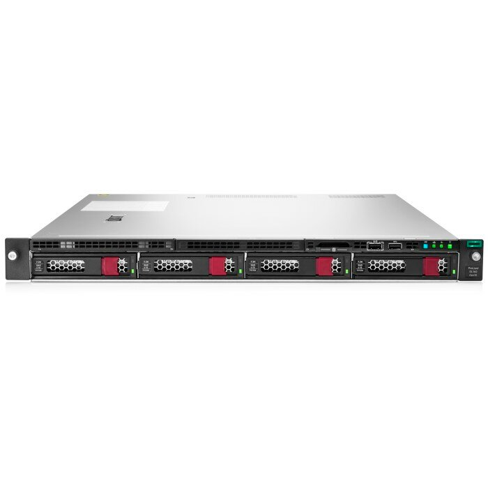 Сервер HPE Proliant DL160 Gen10 Bronze 3204 Rack(1U)/Xeon6C 1.9GHz(8.25MB)/1x16GbR1D_2933/S100i(ZM/RAID 0/1/10/5)/noHDD(4up)LFF/noDVD/iLOstd/3HPfans/2x1GbEth/EasyRK/1x500w(2up) (P19559-B21)