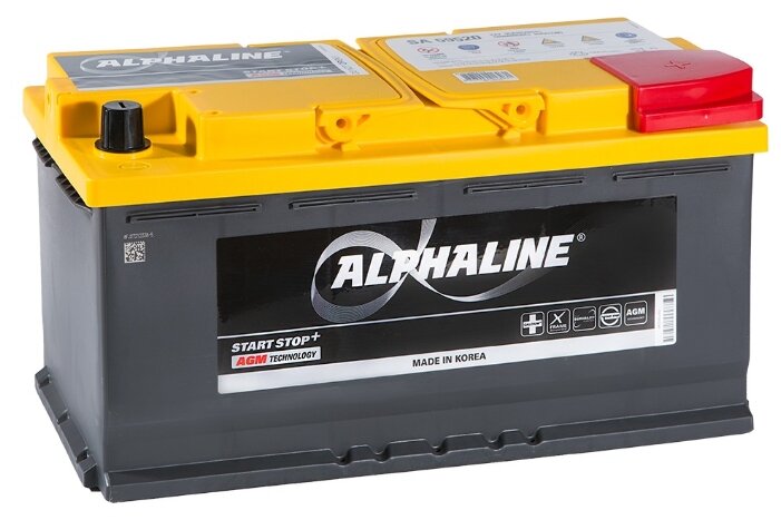 Автомобильный аккумулятор AlphaLine AGM 95 Ач (SA 59520/AX 595950)