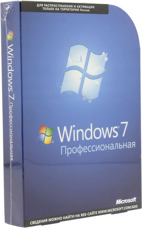 Microsoft Windows 7 BOX Professional x32/x64 Rus FQC-05347/FQC-00265