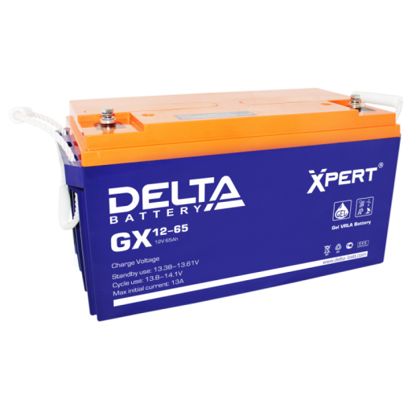 Аккумулятор Delta GX 12-65 Xpert