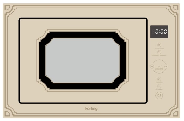 Микроволновая печь встраиваемая Korting KMI 825 RGB