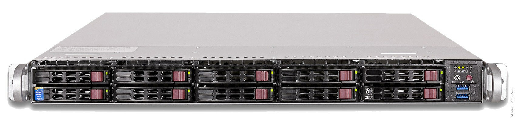 Серверная платформа 1U Supermicro SYS-1028R-WTR на базе чипсета Intel C612 2011-3x2 Intel Xeon E5 v3 DDR4-2133x16 2.5quot;x10 SATA