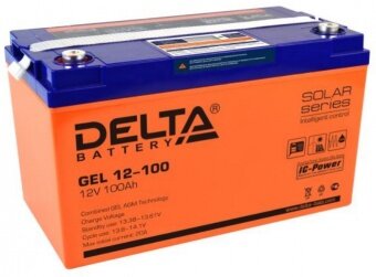 Аккумуляторная батарея Delta GEL 12-100