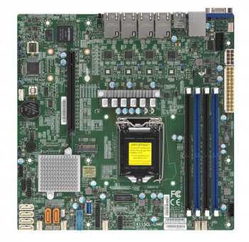 Материнская плата для сервера SuperMicro MBD-X11SCL-LN4F-O