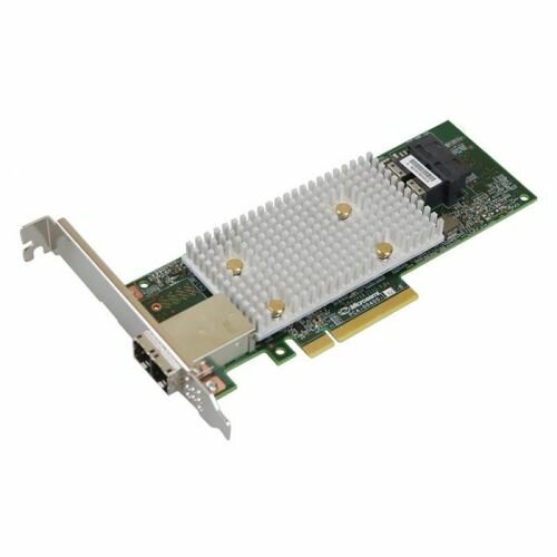 Контроллер SAS Adaptec SmartHBA 2100-8i8e SGL 2301900-R (8 internal ports, 8 external ports, PCIe Gen3 ,x8,,RAID 0/1/10/5,,FlexConfig)