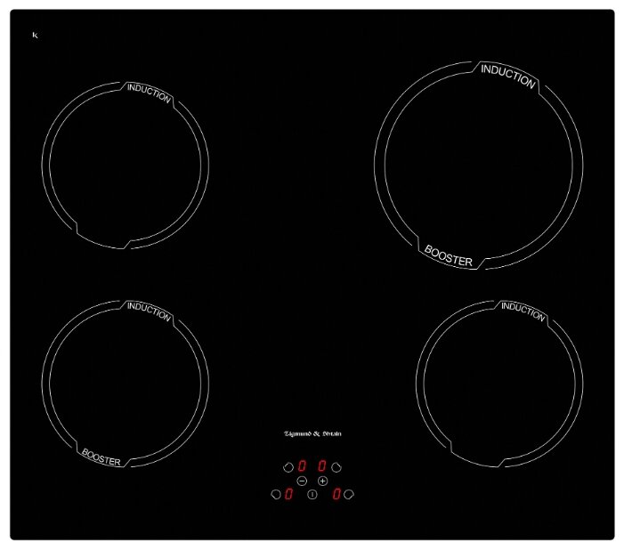 Индукционная варочная панель Zigmund  Shtain CIS 299.60 BX