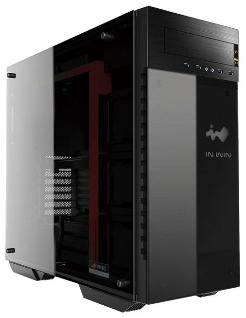 Компьютерный корпус IN WIN 509 (BXR148) w/o PSU Black/red