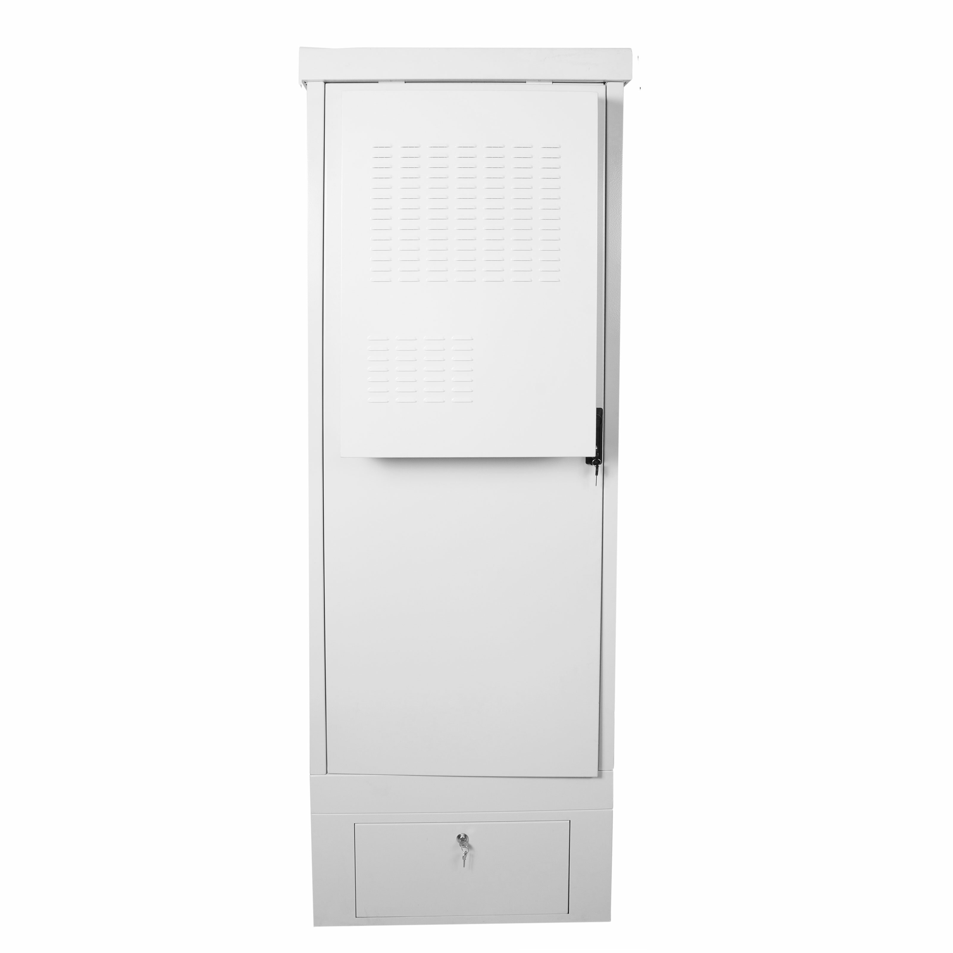 Шкаф уличный всепогодный напольный укомплектованный 18U (Ш700 х Г600), комплектация ТК-IP54