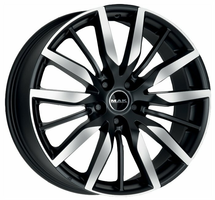 Колесный диск Mak Barbury 8x19/5x114.3 D76 ET40 Ice Black