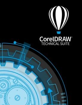 Право на использование (электронно) Corel CorelDRAW Technical Suite 2020 Enterprise License (includes 1 Year CorelSure Maintenance)(5-50)