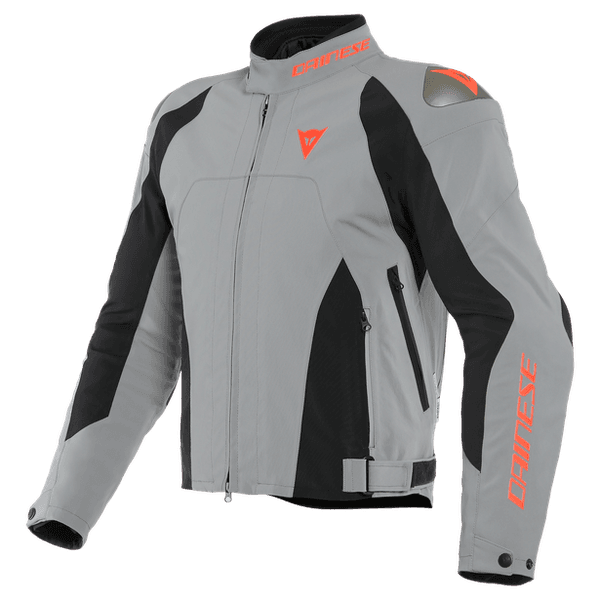 Мотокуртка DAINESE INDOMITA D-DRY XT текстильная 98c frost-gray/black-matt/fluo-red 54