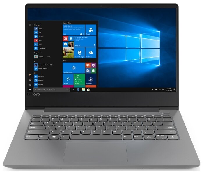 Ноутбук Lenovo Ideapad 330S-14IKB (Intel Core i5 8250U 1600 MHz/14quot;/1920x1080/8GB/1016GB HDD+SSD Cache/DVD нет/AMD Radeon 540/Wi-Fi/Bluetooth/Windows 10 Home)
