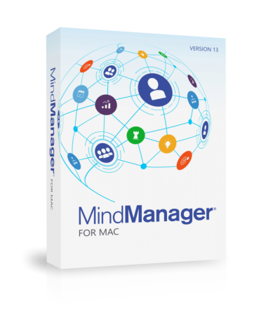 Mindjet MindManager for MAC Version 13 - Single (1 Year Subscription) (Electronic Delivery)