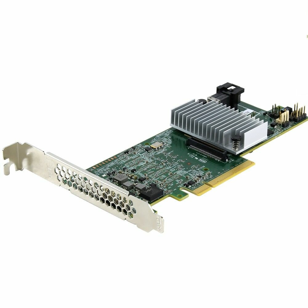 LSI Контроллер MegaRAID SAS 9361-4i SGL 05-25420-10 (4-Port Int, 12Gb/s SATA+SAS, PCIe 3.0, 1GB DDRIII) LSI00415