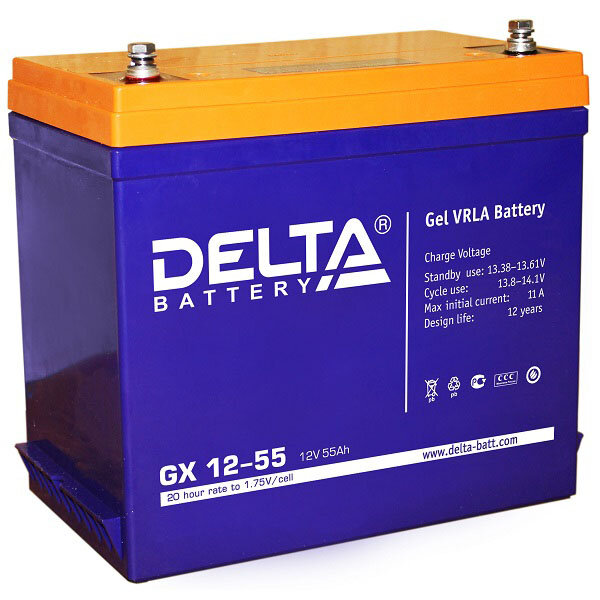 Аккумулятор Delta GX 12-55