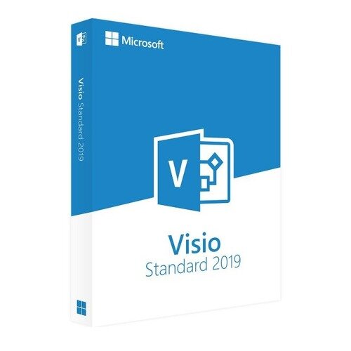 Офисное приложение Microsoft Visio Standard 2019 SP1 Rus DVD (D86-05813)
