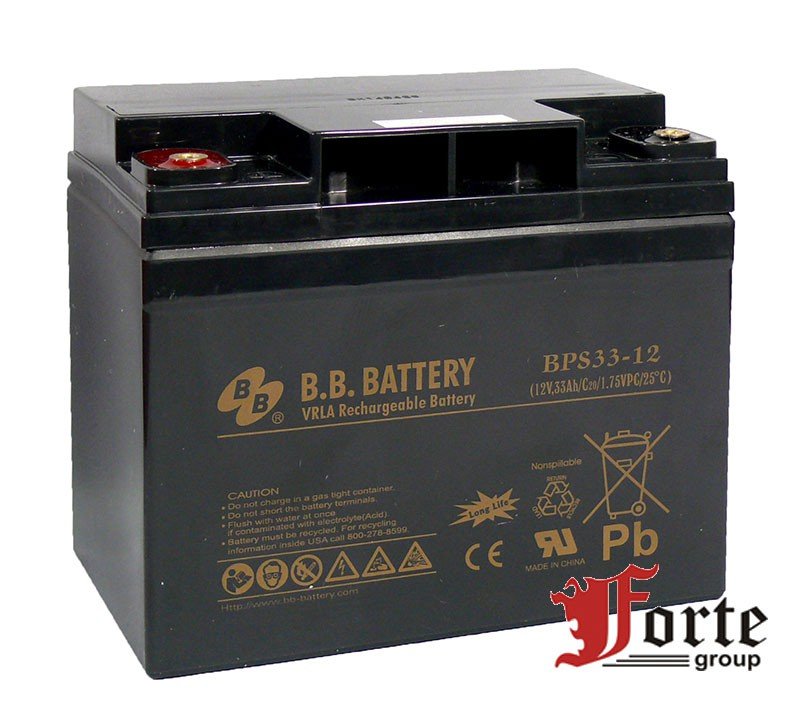BB Battery BPS33-12 12B 33Ач (12v 33ah)