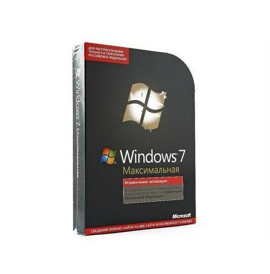 Microsoft Windows 7 Ultimate Russian 32/64-Bit DVD BOX (GLC-00263)