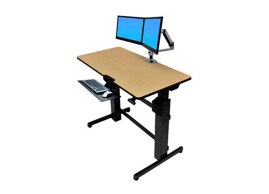 Офисный стол с ручной регулировкой по высоте Ergotron WorkFit-D, Sit-Stand Desk (24-271-928)