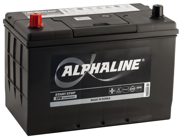 Автомобильный аккумулятор AlphaLine EFB 80 Ач (SE 115D31R)