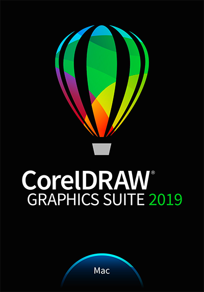 Corel CorelDRAW Graphics Suite 2019 Mac (ESDCDGS2019MROW)