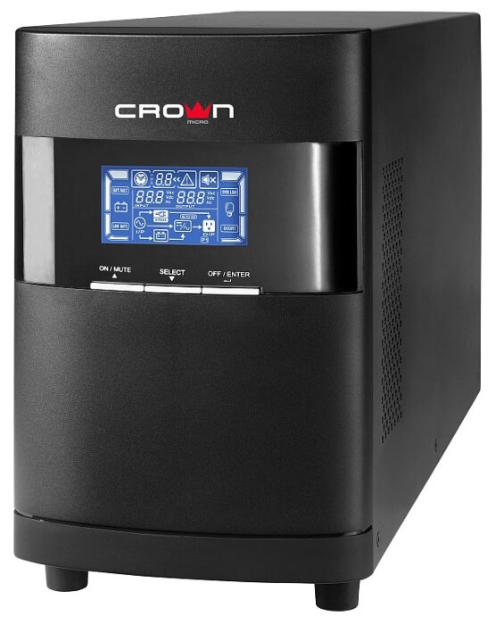 Источник бесперебойного питания Crown CMUOA-350-1K IEC 1000VA Черный (6970963381819)