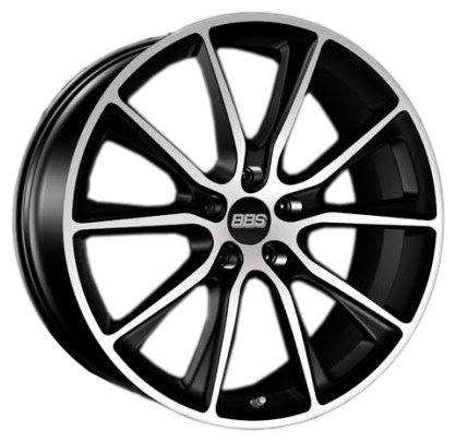 Колесный диск BBS SV 9x20/5x120 D82 ET35 Black Diamond Cut