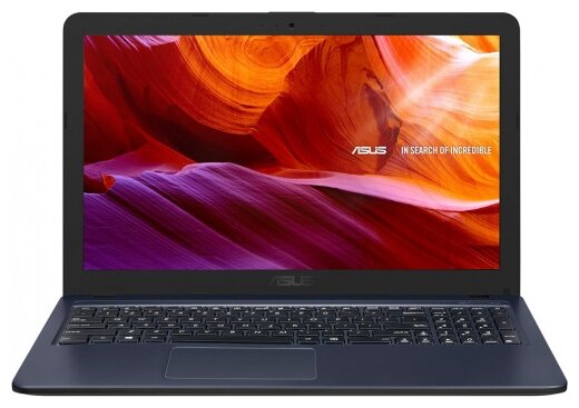 Ноутбук ASUS VivoBook X543BA-DM624 (AMD A4 9125 2300MHz/15.6quot;/1920x1080/4GB/256GB SSD/DVD нет/AMD Radeon R3/Wi-Fi/Bluetooth/Endless OS)