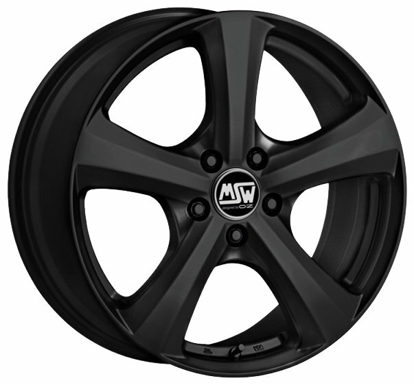 Колесный диск MSW 19 7.5x16/5x112 D57.1 ET45 Matt Black