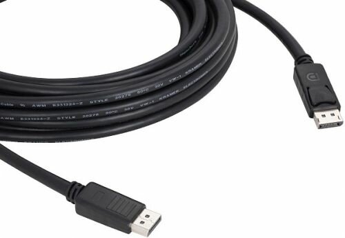 Кабель интерфейсный DisplayPort Kramer C-DP-35 97-0617035 20M/20M, 10.6 м, черный