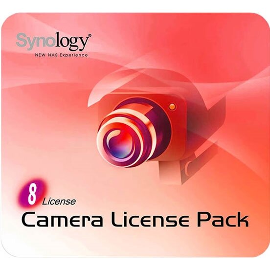 Лицензия SYNOLOGY для 8-и IP-камер (Camera License Pack 8)