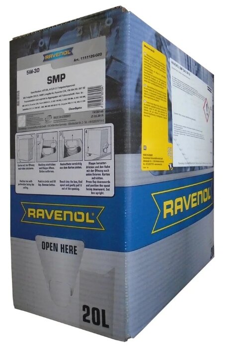 Моторное масло Ravenol SMP SAE 5W-30 20 л