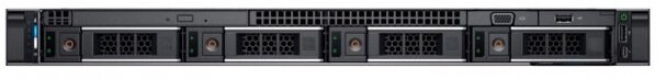 Сервер Dell PowerEdge R440 4x3.5quot; Silver 4208 (2.10GHz, 11M, 9.6GT/s, 8C, Turbo, 85W) , 16GB (1*16GB) 2666 DR RDIMM, PERC H330 LP, DVD+/-RW SATA Internal, 1TB SATA 6Gbps 7.2k 3.5in HP HD, Broadcom 5720 DP 1GbE, iDRAC9 Ent, 550W, Bezel, Rails, 3Y NBD