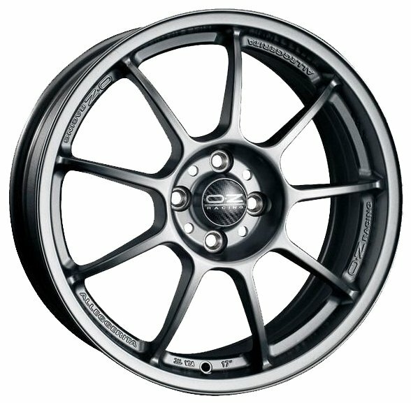 Колесный диск OZ Racing Alleggerita HLT 7x17/4x100 D68 ET30 Titanium Tech