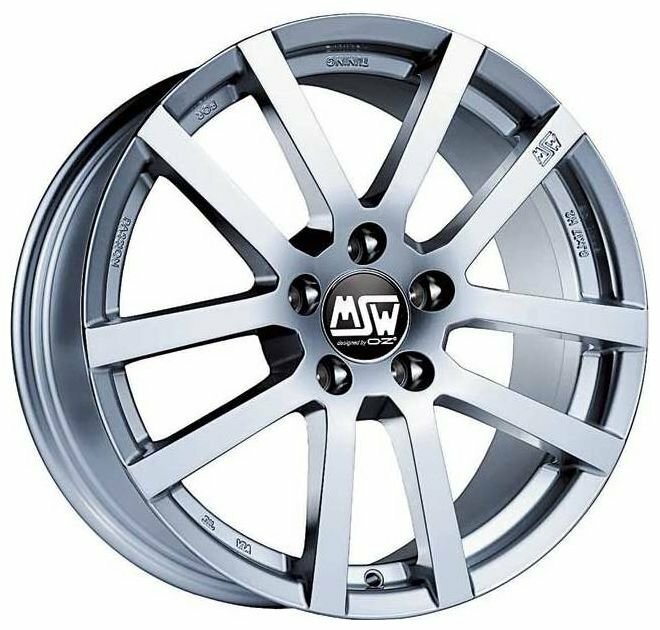 Колесный диск MSW 22 6x15/5x112 D57.1 ET45 Grey Silver