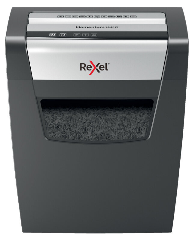 Шредер Rexel Momentum X410 (секр.P-4)/фрагменты/10лист./23лтр./скрепки/скобы - Раздел: Товары для офиса, офисные товары