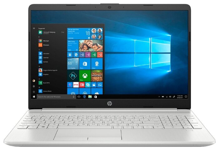 Ноутбук HP 15-dw0040ur (Intel Pentium 4417U 2300 MHz/15.6quot;/1366x768/4GB/256GB SSD/DVD нет/Intel HD Graphics 610/Wi-Fi/Bluetooth/Windows 10 Home)