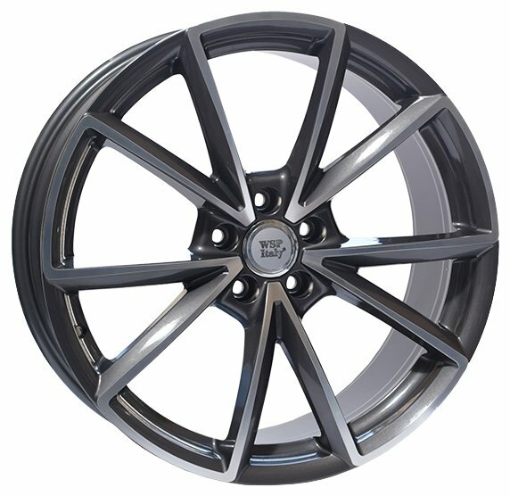 Колесный диск WSP Italy W569 8.5x20/5x112 D66.6 ET43 Anthracite Polished