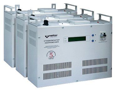 Стабилизатор напряжения трехфазный Volter СНПТТ-12 ШС (10.5 кВт)
