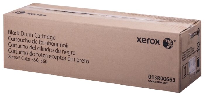 Xerox 013R00663 Фотобарабан Color 500 series Черный 194 000 отпечатков
